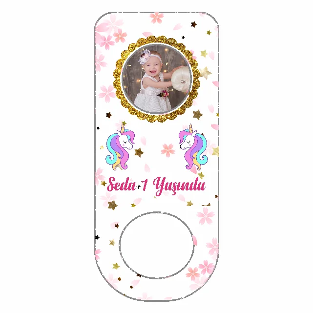 Unıcorn Temalı Dikdörtgen Açacak Magneti